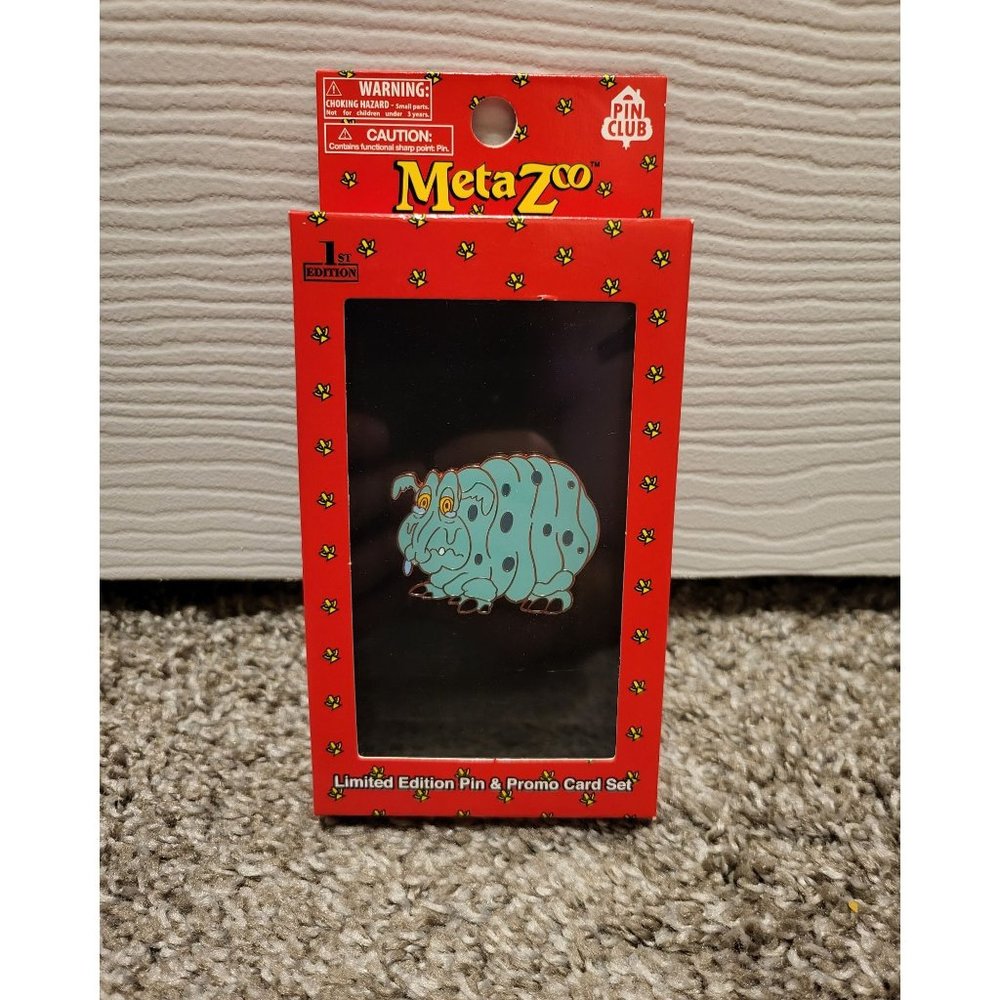 Pin Club Metazoo Cryptid Nation Squonk Pin and Promo Card NEW IN HAND